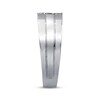 Thumbnail Image 2 of Previously Owned Men's 8.5mm Diamond Band 1/3 ct tw Square-cut 14K White Gold