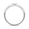 Thumbnail Image 3 of Previously Owned Men's 8.5mm Diamond Band 1/3 ct tw Square-cut 14K White Gold