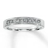 Thumbnail Image 1 of Previously Owned Diamond Anniversary Band 3/8 ct tw Princess-cut 14K White Gold