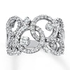 Thumbnail Image 0 of Previously Owned Diamond Fashion Ring 3/4 ct tw 14K White Gold