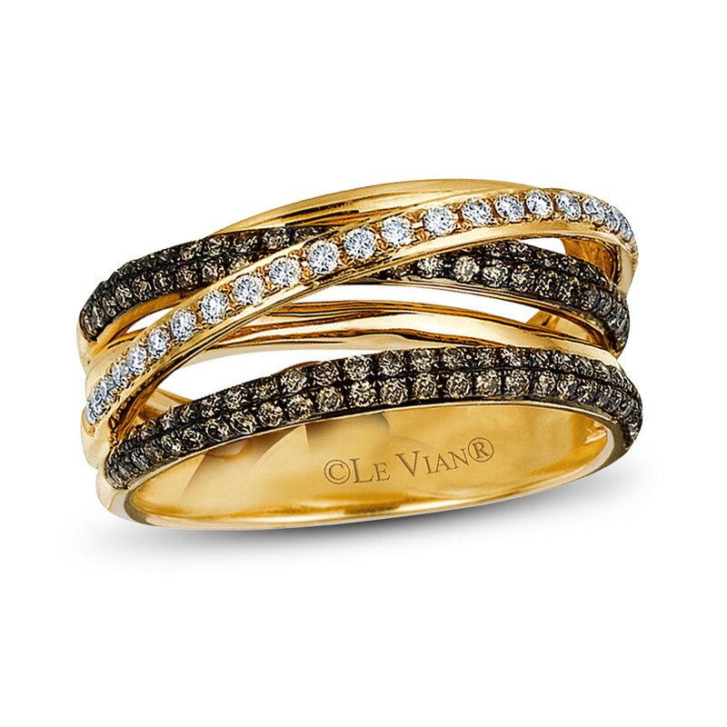 Main Image 1 of Previously Owned Le Vian Diamond Fashion Ring 7/8 ct tw 14K Honey Gold