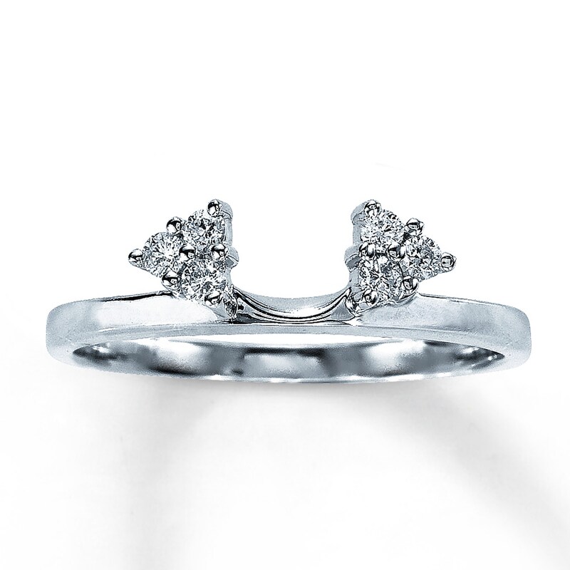 Main Image 1 of Previously Owned Diamond Wedding Band 1/8 ct tw Round-Cut 14K White Gold