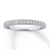 Thumbnail Image 1 of Previously Owned Diamond Anniversary Band 1/4 ct tw Round-cut 14K White Gold