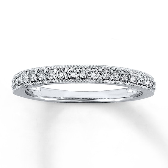Previously Owned Diamond Anniversary Band 1/4 ct tw Round-cut 14K White Gold