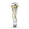 Thumbnail Image 3 of Previously Owned Diamond Engagement Ring 7/8 ct tw Round-cut 14K Two-Tone Gold