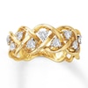 Previously Owned Diamond Ring 3/8 ct tw 10K Yellow Gold