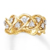 Thumbnail Image 0 of Previously Owned Diamond Ring 3/8 ct tw 10K Yellow Gold