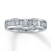 Thumbnail Image 0 of Previously Owned Diamond Anniversary Band 1 ct tw Round & Baguette-cut 14K White Gold