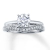 Thumbnail Image 3 of Previously Owned Wedding Band 1/6 ct tw Round-cut Diamonds 14K White Gold
