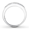 Thumbnail Image 2 of Previously Owned Diamond Anniversary Ring 1/3 ct tw Round-cut Sterling Silver