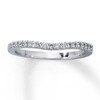 Thumbnail Image 0 of Previously Owned Wedding Band 1/5 ct tw Round-cut Diamonds 14K White Gold