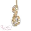 Thumbnail Image 3 of Previously Owned Necklace 1 ct tw Diamonds 14K Yellow Gold 18"