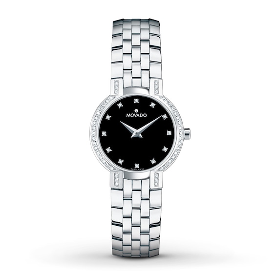Previously Owned Movado Women's Watch Faceto Collection 605586