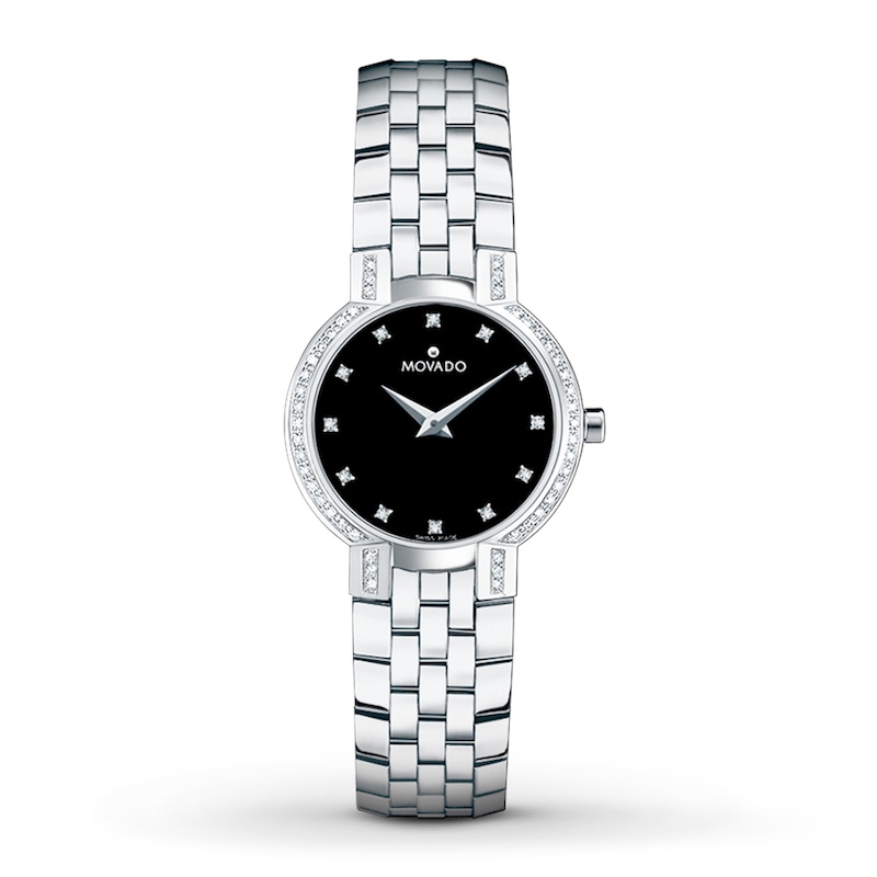 Main Image 1 of Previously Owned Movado Women's Watch Faceto Collection 605586