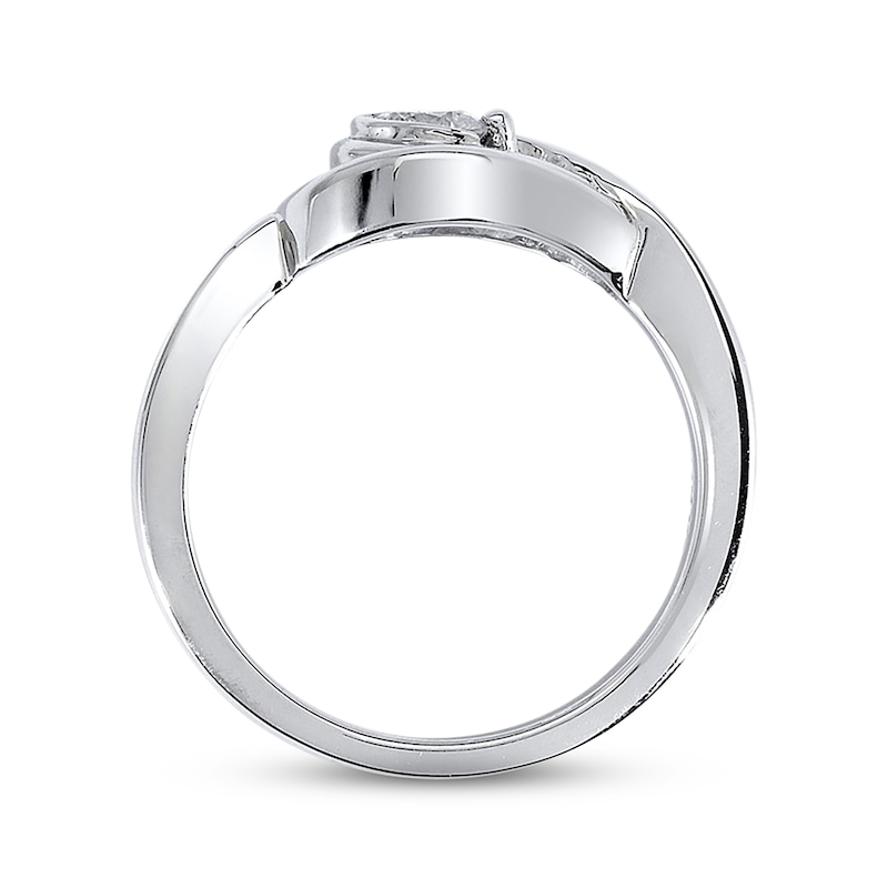 Main Image 2 of Previously Owned Diamond Fashion Ring 1/3 cttw 10K White Gold