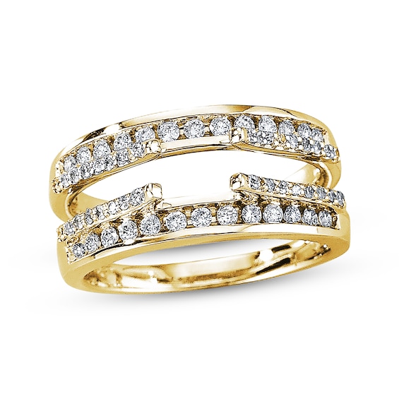 Previously Owned Enhancer 1/2 ct tw Diamonds 14K Gold
