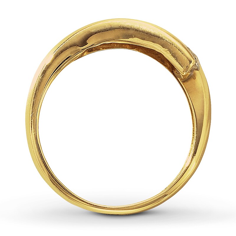 Main Image 2 of Previously Owned Diamond Anniversary Band 1 Carat tw 14K Yellow Gold