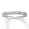 Previously Owned Anniversary Band 1/10 ct tw Round-cut Diamonds 10K White Gold