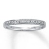 Thumbnail Image 1 of Previously Owned Anniversary Band 1/10 ct tw Round-cut Diamonds 10K White Gold