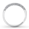 Thumbnail Image 2 of Previously Owned Anniversary Band 1/10 ct tw Round-cut Diamonds 10K White Gold