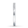 Thumbnail Image 3 of Previously Owned Anniversary Band 1/10 ct tw Round-cut Diamonds 10K White Gold