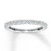 Thumbnail Image 1 of Previously Owned Diamond Wedding Band 3/4 ct tw Round-cut 14K White Gold