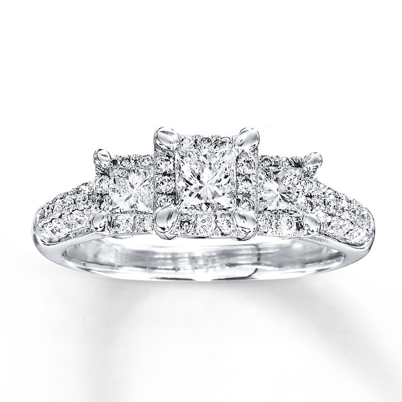 Previously Owned Ring 1 ct tw Diamonds 14K White Gold