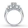 Thumbnail Image 2 of Previously Owned Three-Stone Diamond Ring 1-7/8 ct tw Round-cut 14K White Gold