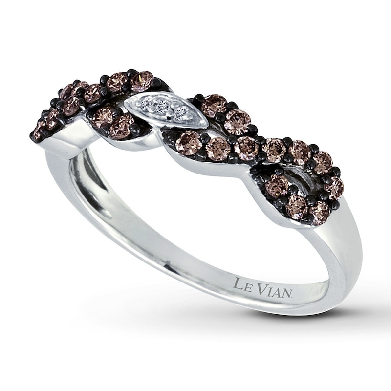 Main Image 1 of Previously Owned Le Vian Diamond Ring 3/8 cttw 14K Vanilla Gold