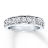 Thumbnail Image 1 of Previously Owned Diamond Anniversary Band 1 ct tw Round-cut 14K White Gold