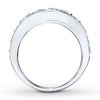 Thumbnail Image 2 of Previously Owned Diamond Anniversary Band 1 ct tw Round-cut 14K White Gold