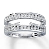 Thumbnail Image 1 of Previously Owned Diamond Enhancer Ring 1/2 ct tw 14K White Gold