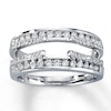 Thumbnail Image 0 of Previously Owned Diamond Enhancer Ring 1/2 ct tw 14K White Gold