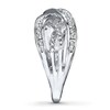 Thumbnail Image 3 of Previously Owned Diamond Ring 1/5 ct tw Sterling Silver