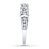Thumbnail Image 3 of Previously Owned Three-Stone Ring 1-3/4 ct tw Round-cut Diamonds 14K White Gold