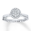 Thumbnail Image 0 of Previously Owned Diamond Engagement Ring 1/3 ct tw Round-Cut 10K White Gold
