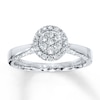 Thumbnail Image 1 of Previously Owned Diamond Engagement Ring 1/3 ct tw Round-Cut 10K White Gold