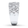 Thumbnail Image 3 of Previously Owned Diamond Anniversary Ring 2-1/8 ct tw Diamonds 14K White Gold
