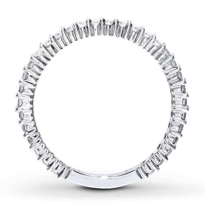 Main Image 2 of Previously Owned Diamond Anniversary Ring 3/8 ct tw Round-cut 14K White Gold