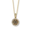 Thumbnail Image 1 of Previously Owned Le Vian Chocolate Diamonds 1/2 ct tw Necklace 14K Honey Gold
