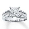 Thumbnail Image 0 of Previously Owned Ring 2-1/2 ct tw Diamonds 14K White Gold