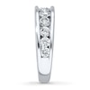 Thumbnail Image 3 of Previously Owned Wedding Band 1-1/2 ct tw Round-cut Diamonds 14K White Gold