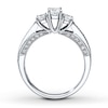 Thumbnail Image 1 of Previously Owned Diamond Ring 7/8 ct tw 14K White Gol