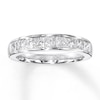 Thumbnail Image 0 of Previously Owned Anniversary Band 1 ct tw Princess-cut Diamonds 14K White Gold