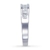 Thumbnail Image 2 of Previously Owned Anniversary Band 1 ct tw Princess-cut Diamonds 14K White Gold