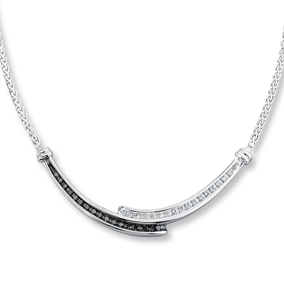 Previously Owned Necklace 1/4 ct tw Diamonds Sterling Silver