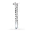 Thumbnail Image 3 of Previously Owned Diamond Wedding Band 1/3 ct tw Round-cut 14K White Gold - Size 5