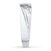 Thumbnail Image 3 of Previously Owned Men's Diamond Wedding Band 1/15 ct tw Round-cut 10K White Gold