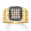 Thumbnail Image 1 of Previously Owned Men's Band 1/2 ct tw Diamonds 10K Yellow Gold