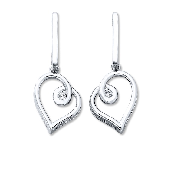 Previously Owned Diamond Earrings 1/20 ct tw Sterling Silver